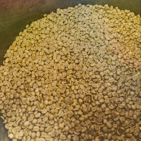 Green coffee beans