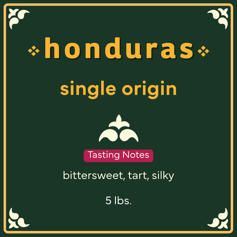 Honduras - Washed Organic  (5lb)