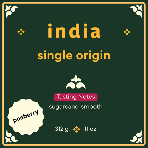 India - Washed Peaberry